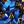 Blue Gold Tone