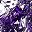 Purple Silver Tone