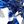 Blue Silver Tone