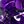 Purple Silver Tone