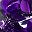 Purple Silver Tone