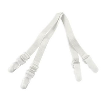 Elastic Non-slip Adjustable Bra Shoulder Strap Clips Holder for Women