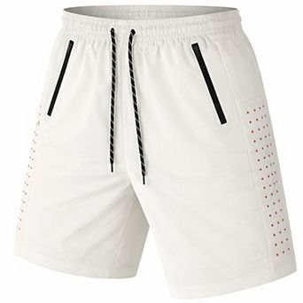 Jump Start Men's Performance Training Shorts With Zipper Pockets