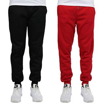 Blue Ice Men's Fleece-Lined Jogger Sweatpants-2 Pack