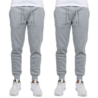 Blue Ice Men's Fleece-Lined Jogger Sweatpants-2 Pack