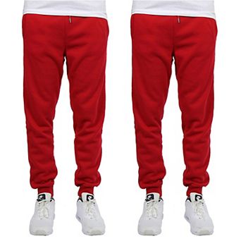 Blue Ice Men's Fleece-Lined Jogger Sweatpants-2 Pack