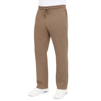 Blue Ice Men's Classic Heavyweight Fleece Sweatpants with Open Bottom