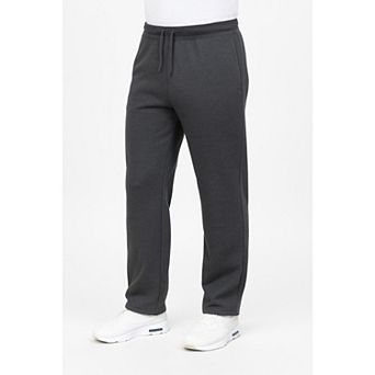 Blue Ice Men's Classic Heavyweight Fleece Sweatpants with Open Bottom