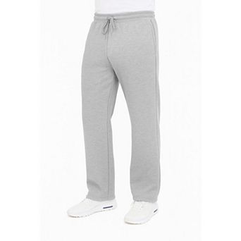 Blue Ice Men's Classic Heavyweight Fleece Sweatpants with Open Bottom