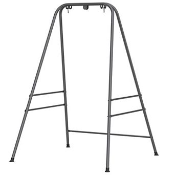 Hammock Chair Stand for Indoor and Outdoor Use with Anti Slip Foot Pads and 2 Carabiners