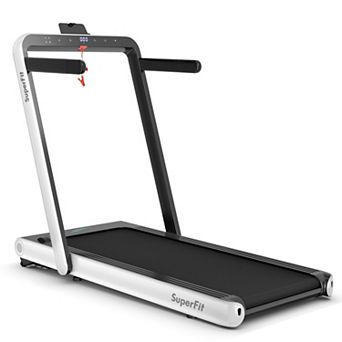 Costway 4.75HP 2 in 1 Folding Treadmill W/Remote APP Control