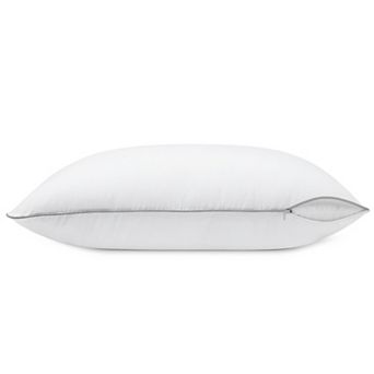Delara Organic Pillow Protectors GOTS Certified Organic Cotton Fabric with Zipped Closure Waterproof