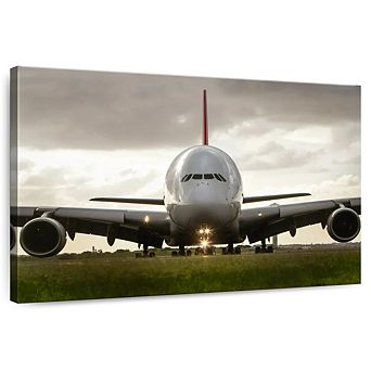 Airbus A380 Commercial Plane Wall Art