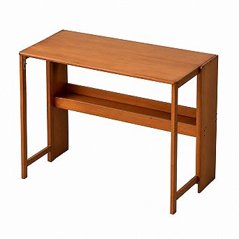 Bamboo Folding Computer Desk Space Saving Table for Small Home Dorm