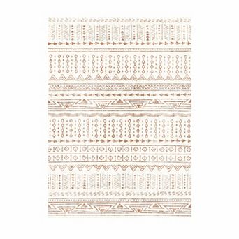 YIORTWO 6 x 9 Ft Vintage Area Rug Non Slip Carpet for Living Room Bedroom