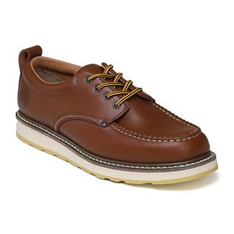 HANDPOINT Men's 4-Inch Soft Toe Water-Resistant Leather Work Shoes