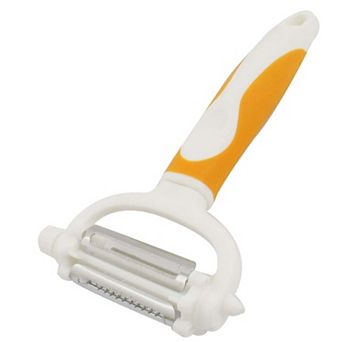 Vegetables Fruits Peeler Grater Stainless Steel 3 Rotary Blades