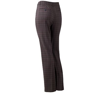 212 Collection Natural Fit Slimming Straight-Leg Pants - Women's