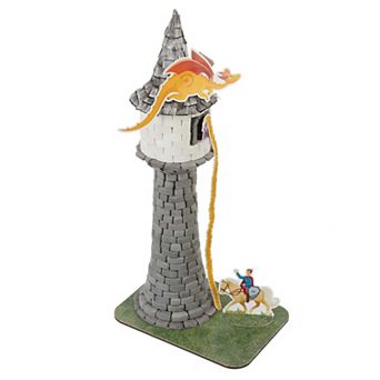 Wise Elk Princess in Tower Mini Brick Building Kit, 470 pc