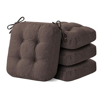 Memory Foam Dining Chair Cushions Non Slip Adjustable Removable Washable