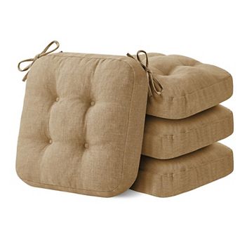 Memory Foam Dining Chair Cushions Non Slip Adjustable Removable Washable