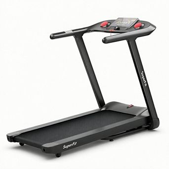 Costway 4.75HP Folding Treadmill w/Preset Programs Touch Screen Voice/APP/Remote Control