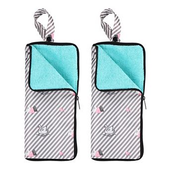 2 pc 11.02'' x 4.92''Umbrella Bag, Water-Absorbent Cover, Portable Storage Case