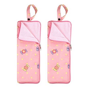 2 pc 13.39'' x 4.92''Umbrella Bag, Water-Absorbent Cover, Portable Storage Case