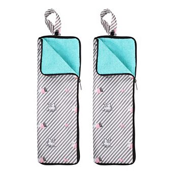 2 pc 14.96'' x 4.92''Umbrella Bag, Water-Absorbent Cover, Portable Storage Case