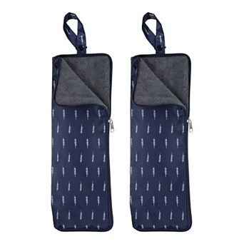 2 pc 14.96'' x 4.92''Umbrella Bag, Water-Absorbent Cover, Portable Storage Case