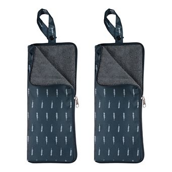 2 pc 12.6'' x 4.92''Umbrella Bag, Water-Absorbent Cover, Portable Storage Case