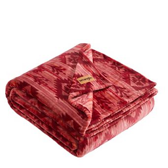 Wrangler Texture Aztec Bed Blanket