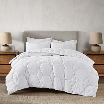 Sleep Advantage Powered by Nanobionic® Embossed Microfiber Down Alternative Comforter