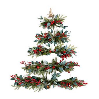 Evergreen Pre-Lit Christmas Tree Wall Decor