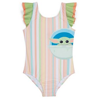 Star Wars The Mandalorian Grogu One Piece Bathing Suit