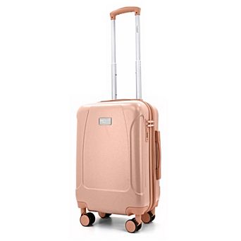 Isaac Mizrahi Luna 20-Inch Expandable Hardside Carry-On Spinner Luggage