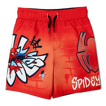 Marvel Spider-Man UPF 50+ Swim Trunks