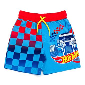 Hot Wheels Racing Swimwear Swim Trunks