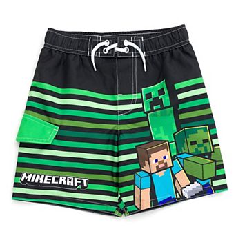 Minecraft Swimwear Swim Trunks