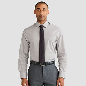 Men's Nick Graham Halls Creek Hexagon Modern Fit Dress Shirt & Tie Set