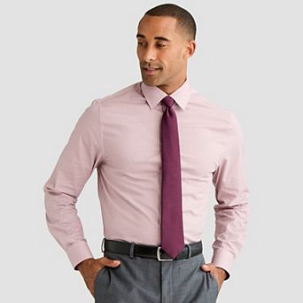 Men's Nick Graham Halls Creek Hexagon Modern Fit Dress Shirt & Tie Set