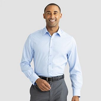 Men's Nick Graham Middleton Molecular Geo Traveler Modern Fit Dress Shirt