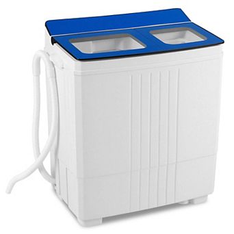 Costway Portable Washing Machine, 20 lbs Compact Laundry Machine with 12 LBS Washer