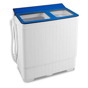 Costway Portable Washing Machine with 18 LBS Washer 8 LBS Spinner Combo Twin Tub Washer