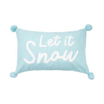 Carol & Frank Let It Snow Decorative Throw Pillow