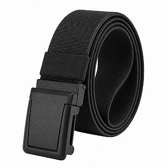 1.5 Inch Stretch Work Belt Quick Release Zinc Alloy Buckle Heavy Duty Nylon Hiking EDC