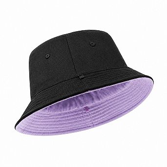 XXL Oversize Reversible Bucket Hat Breathable Cotton Adjustable Chin Strap Sun Cap