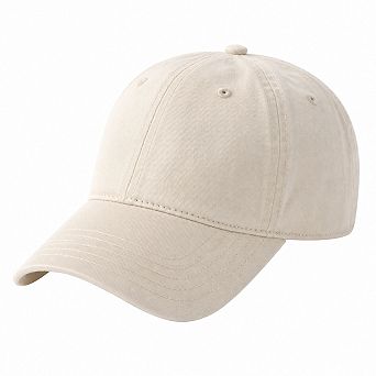 Washed Cotton Unstructured Vintage Dad Hat Adjustable Ponytail Baseball Cap