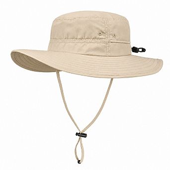 UPF 50+ Wide Brim Packable Summer Bucket Hat for Fishing, Hiking, Beach