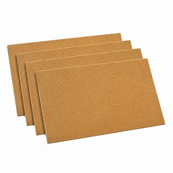 Blank Artificial Coir Doormats 4 Pack Non Slip DIY Crafting Indoor Outdoor